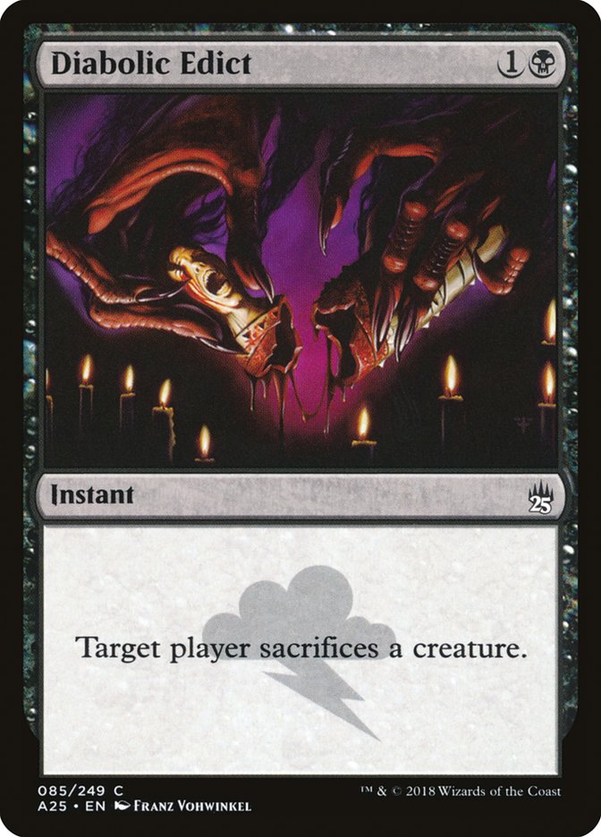 Diabolic Edict [Masters 25] | The CG Realm