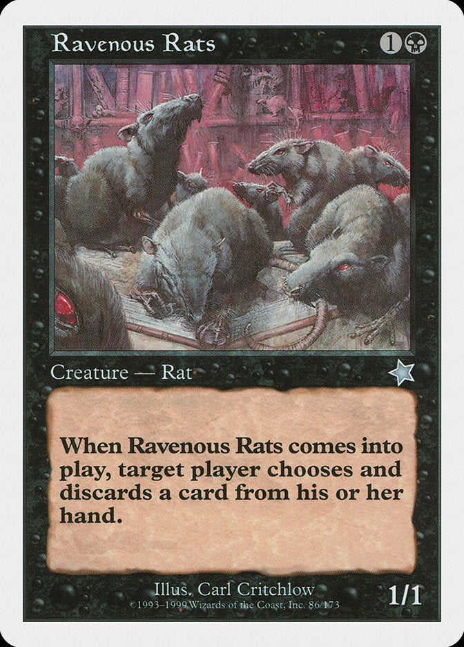 Ravenous Rats [Starter 1999] | The CG Realm