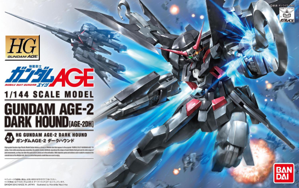 HG 1/144 Gundam Age Dark Hound | The CG Realm
