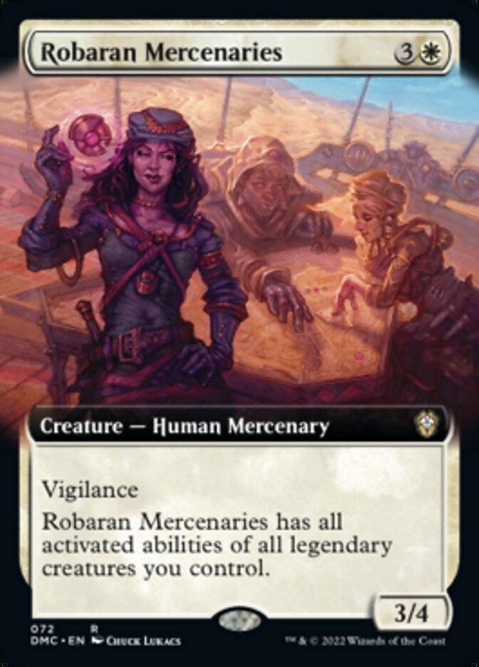Robaran Mercenaries (Extended Art) [Dominaria United Commander] | The CG Realm