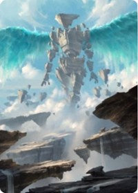 Celestial Colonnade Art Card [Zendikar Rising Art Series] | The CG Realm