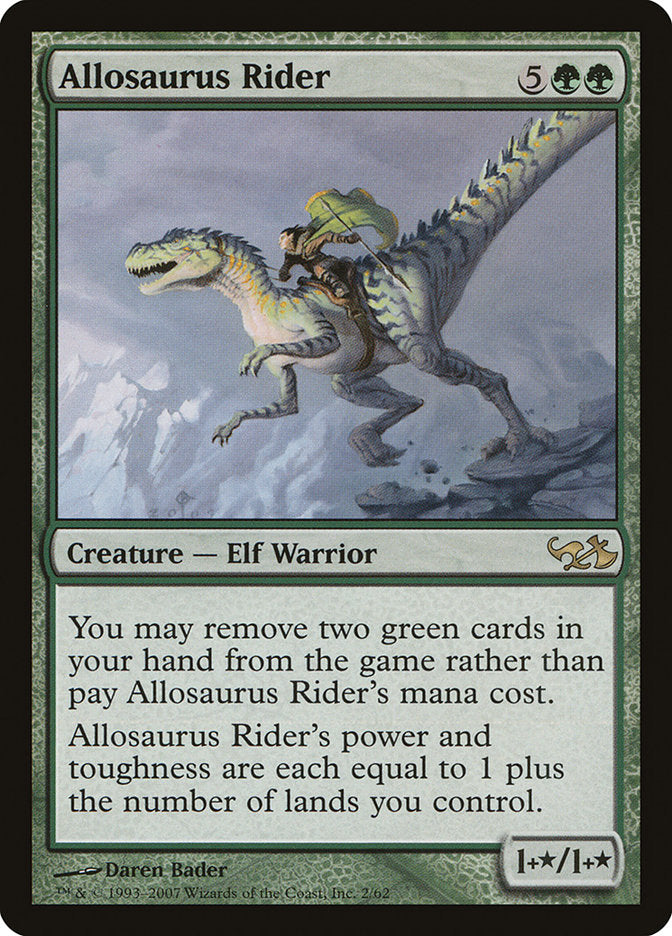 Allosaurus Rider [Duel Decks: Elves vs. Goblins] | The CG Realm