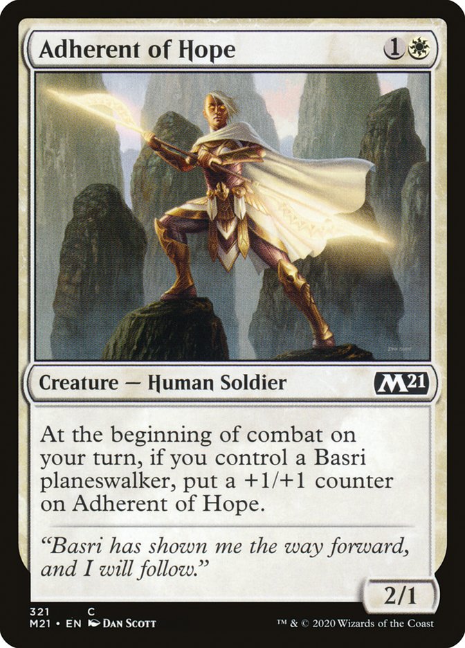 Adherent of Hope [Core Set 2021] | The CG Realm