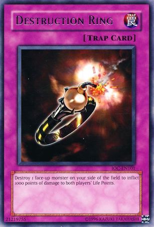 Destruction Ring [IOC-EN101] Rare | The CG Realm