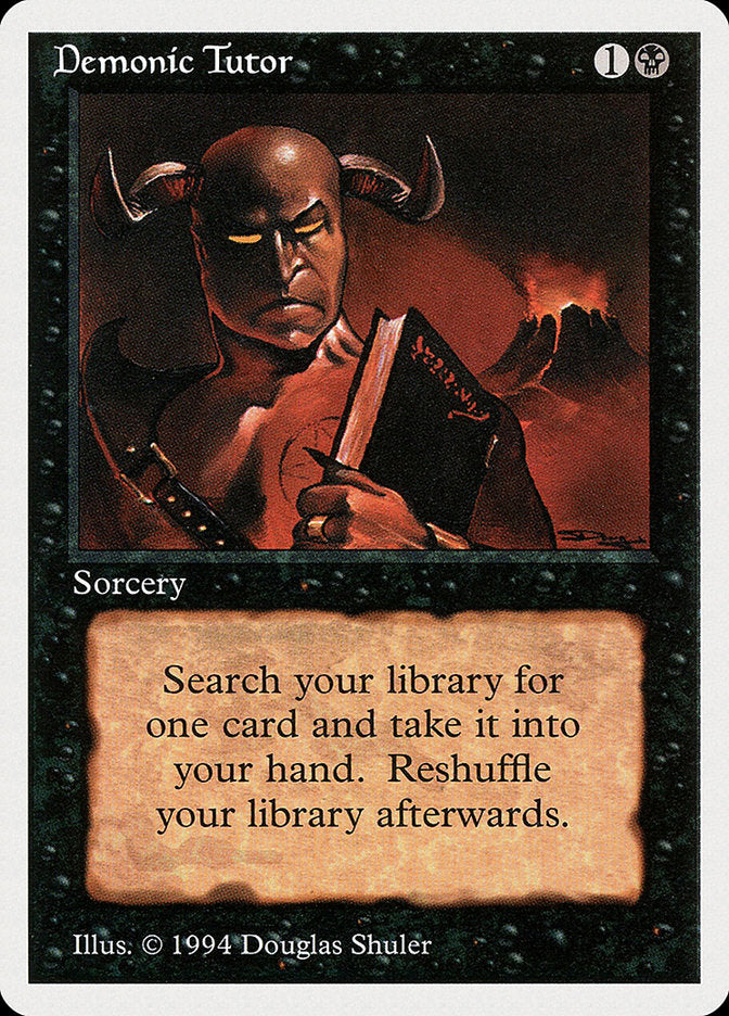 Demonic Tutor [Summer Magic / Edgar] | The CG Realm