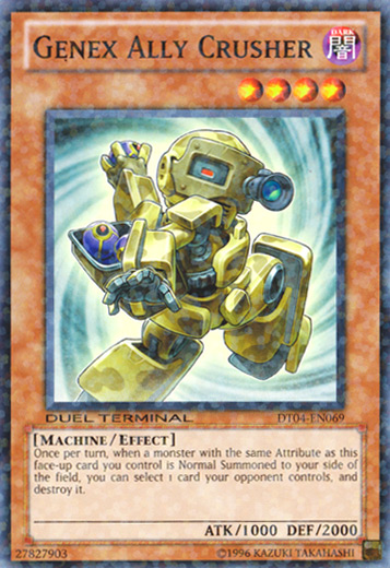 Genex Ally Crusher [DT04-EN069] Common | The CG Realm