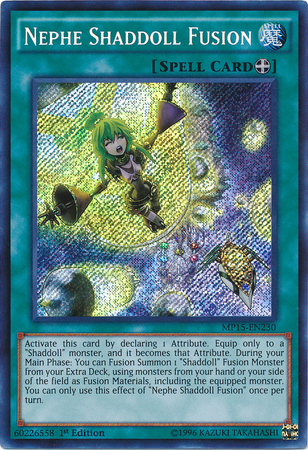 Nephe Shaddoll Fusion [MP15-EN230] Secret Rare | The CG Realm