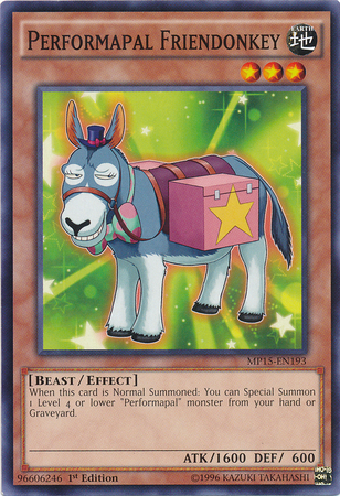 Performapal Friendonkey [MP15-EN193] Common | The CG Realm