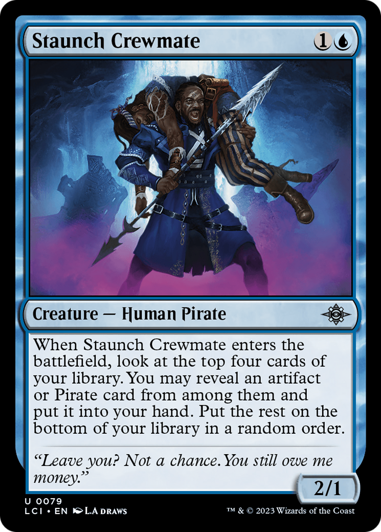 Staunch Crewmate [The Lost Caverns of Ixalan] | The CG Realm