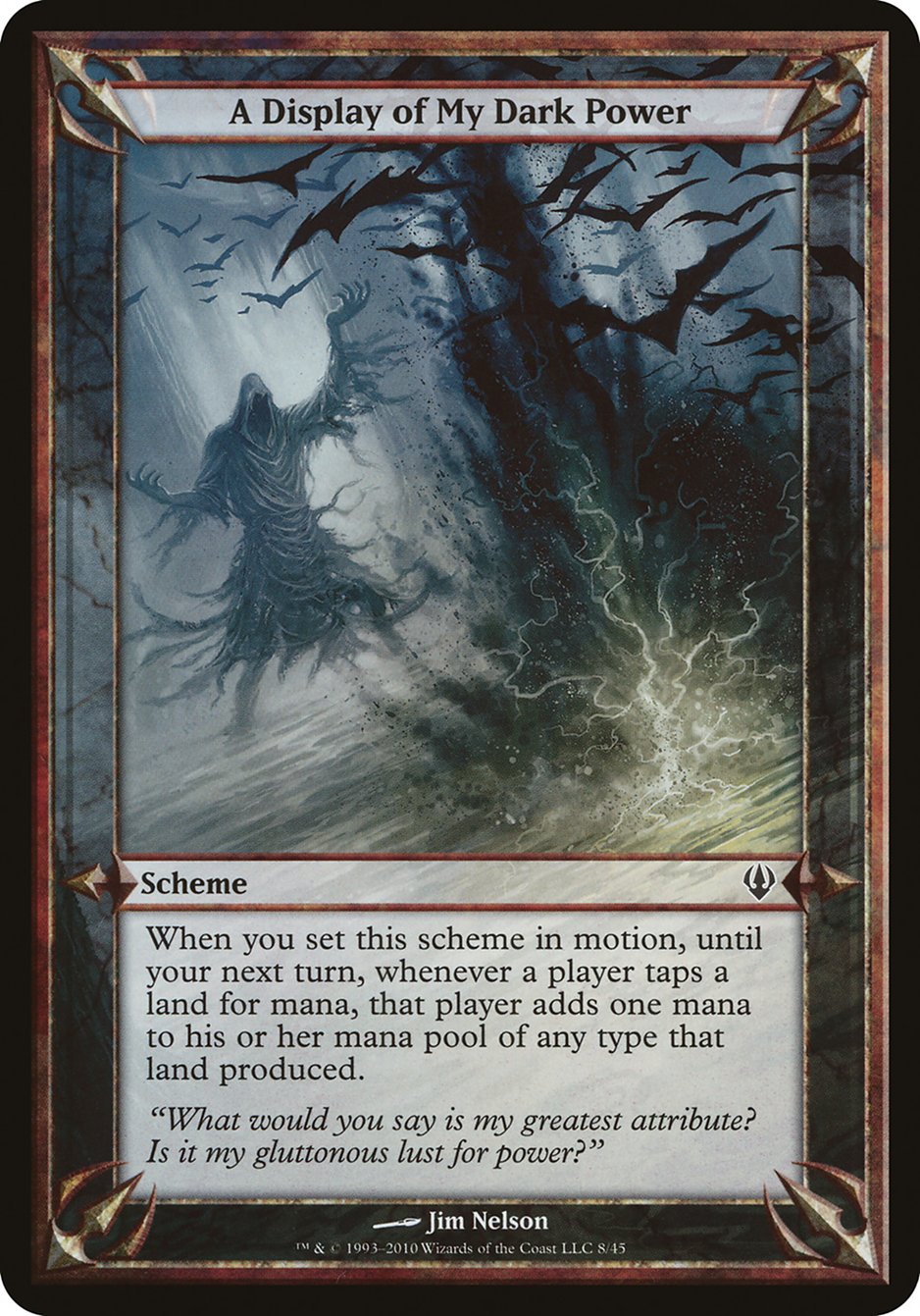 A Display of My Dark Power (Schemes) [Archenemy Schemes] | The CG Realm