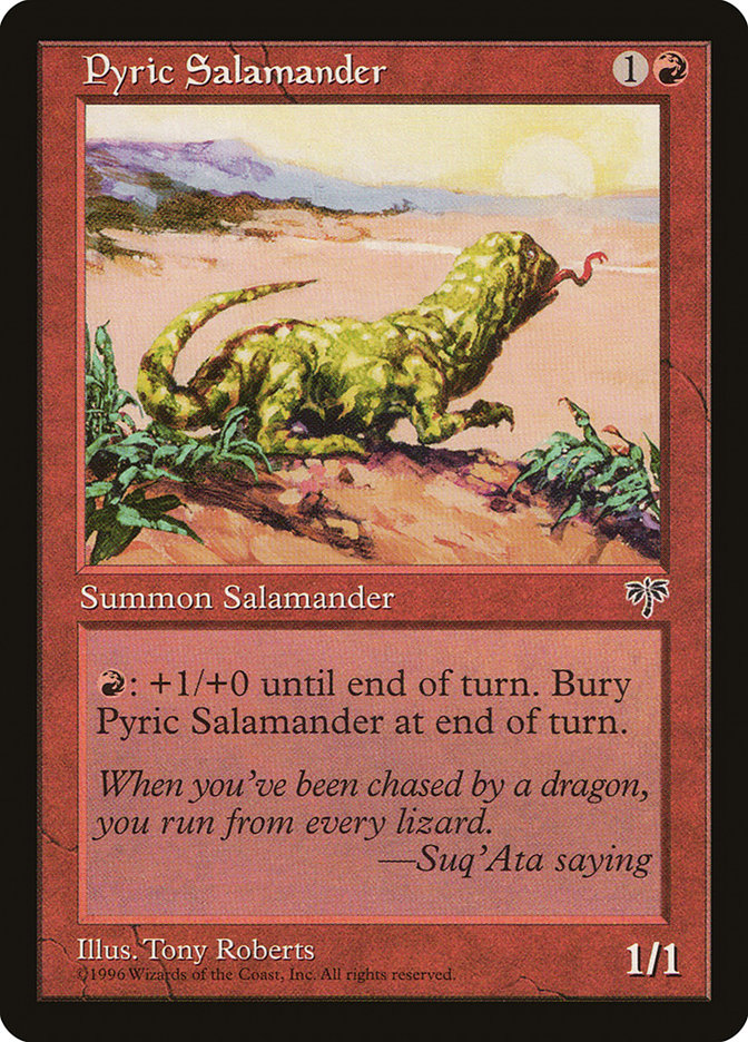 Pyric Salamander [Mirage] | The CG Realm