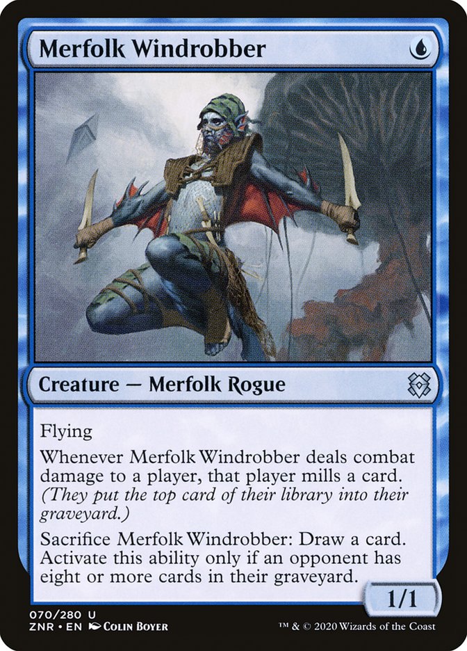 Merfolk Windrobber [Zendikar Rising] | The CG Realm