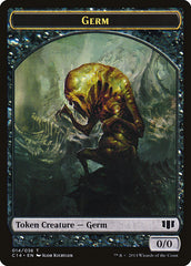 Germ // Zombie (016/036) Double-Sided Token [Commander 2014 Tokens] | The CG Realm