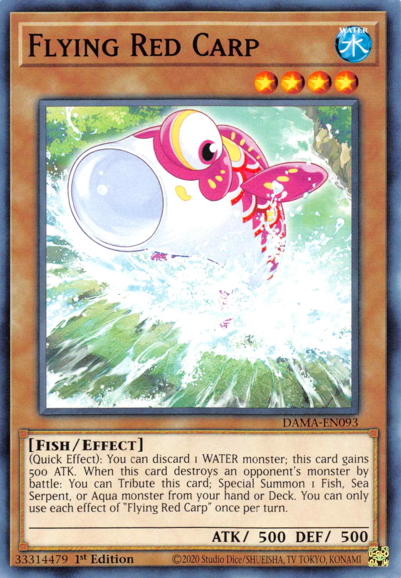 Flying Red Carp [DAMA-EN093] Common | The CG Realm