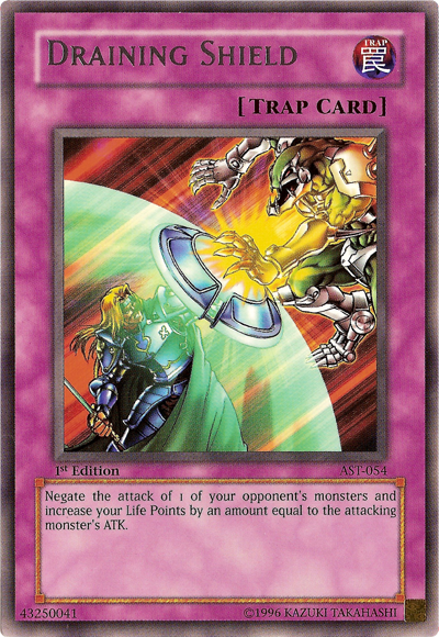 Draining Shield [AST-054] Rare | The CG Realm