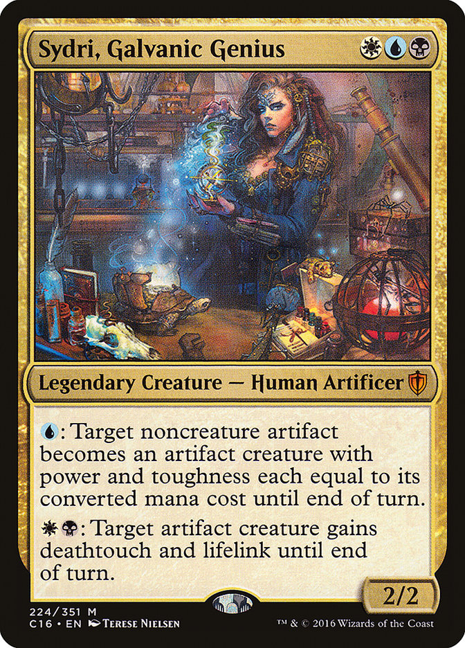 Sydri, Galvanic Genius [Commander 2016] | The CG Realm