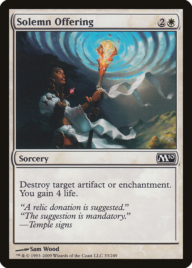 Solemn Offering [Magic 2010] | The CG Realm