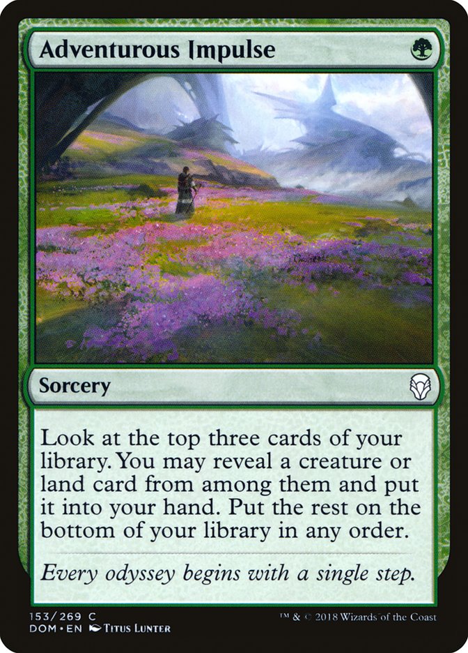 Adventurous Impulse [Dominaria] | The CG Realm