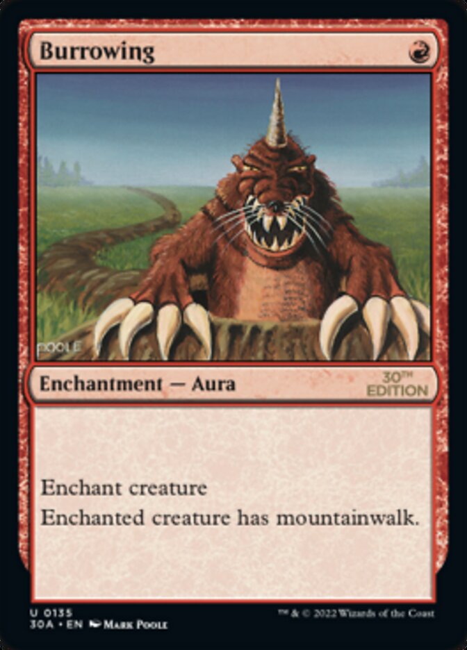 Burrowing [30th Anniversary Edition] | The CG Realm