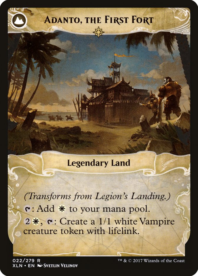 Legion's Landing // Adanto, the First Fort [Ixalan] | The CG Realm