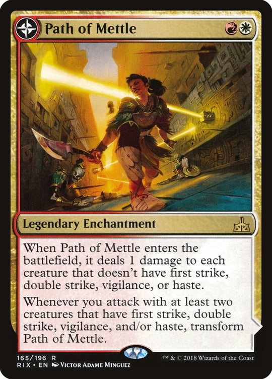 Path of Mettle (RIX-165) - Rivals of Ixalan: (compasslanddfc)