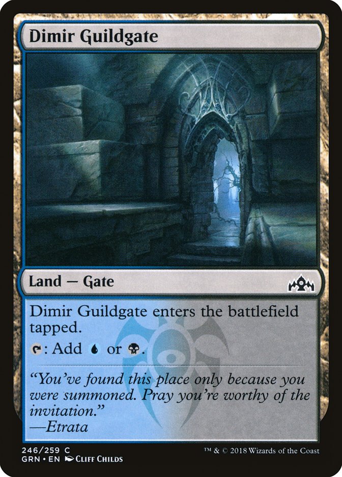 Dimir Guildgate (246/259) [Guilds of Ravnica] | The CG Realm