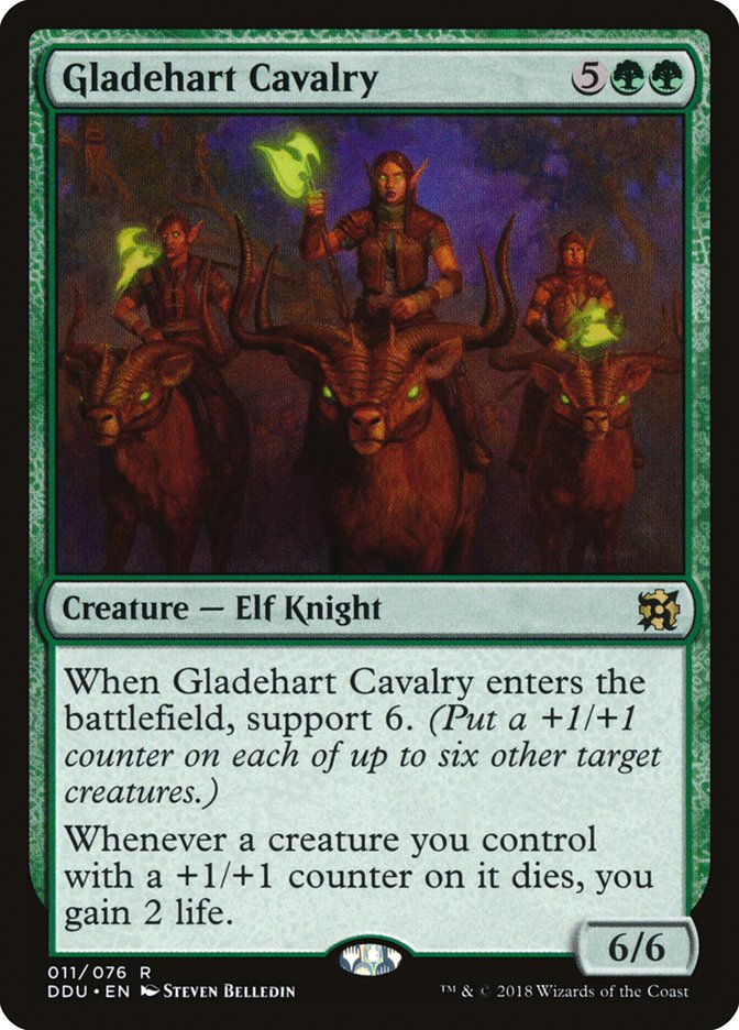 Gladehart Cavalry [Duel Decks: Elves vs. Inventors] | The CG Realm