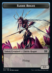 Faerie Rogue // Treasure Double-Sided Token [Double Masters 2022 Tokens] | The CG Realm