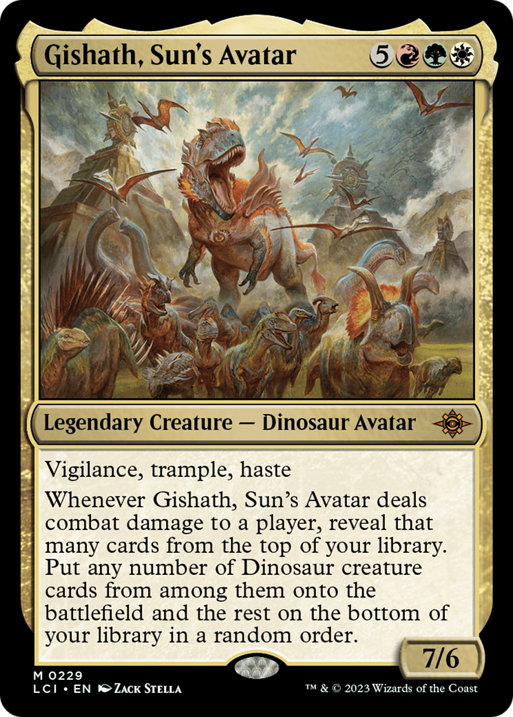 Gishath, Sun's Avatar [The Lost Caverns of Ixalan] | The CG Realm