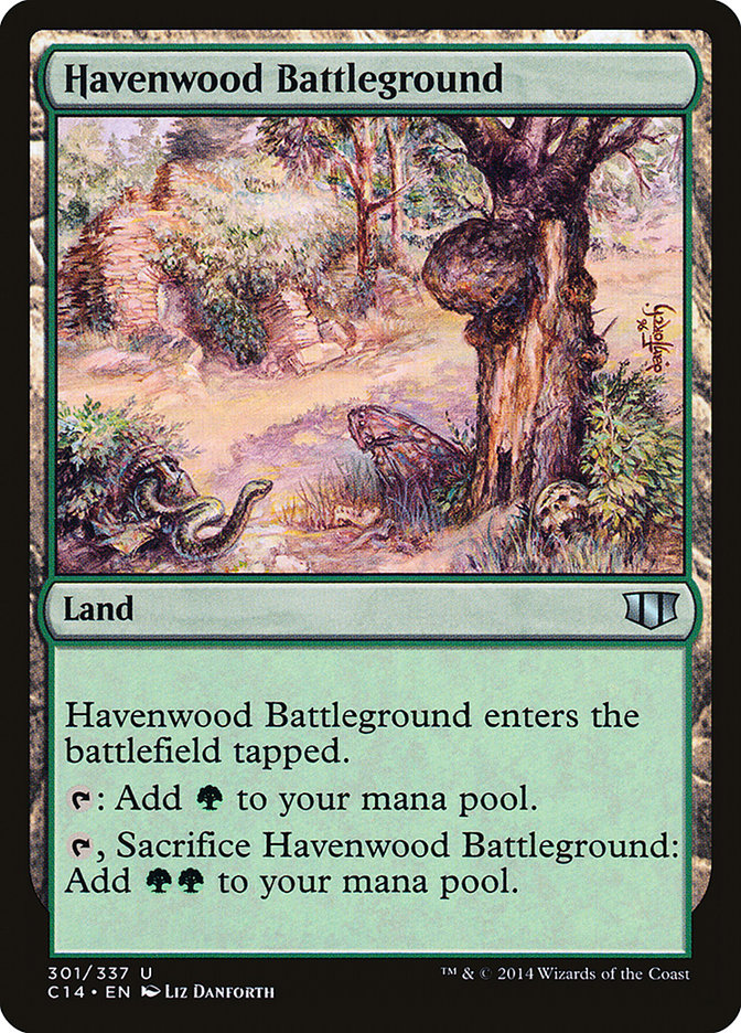 Havenwood Battleground [Commander 2014] | The CG Realm