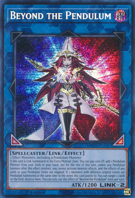 Beyond the Pendulum [MP23-EN087] Prismatic Secret Rare | The CG Realm