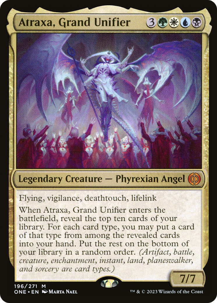 Atraxa, Grand Unifier [Phyrexia: All Will Be One] | The CG Realm