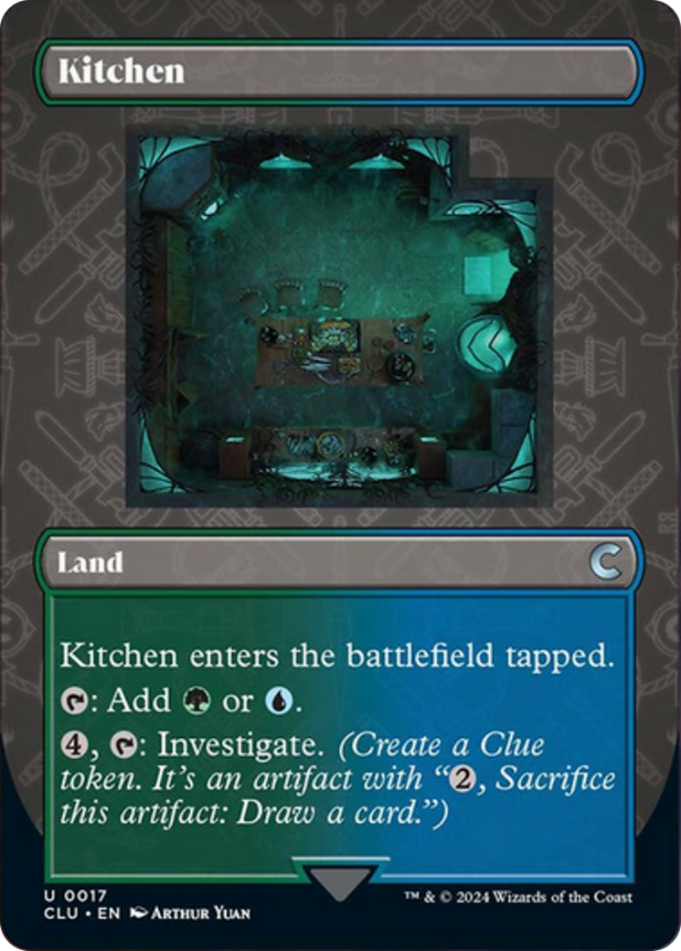 Kitchen (Borderless) [Ravnica: Clue Edition] | The CG Realm