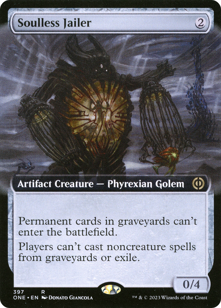 Soulless Jailer (Extended Art) [Phyrexia: All Will Be One] | The CG Realm