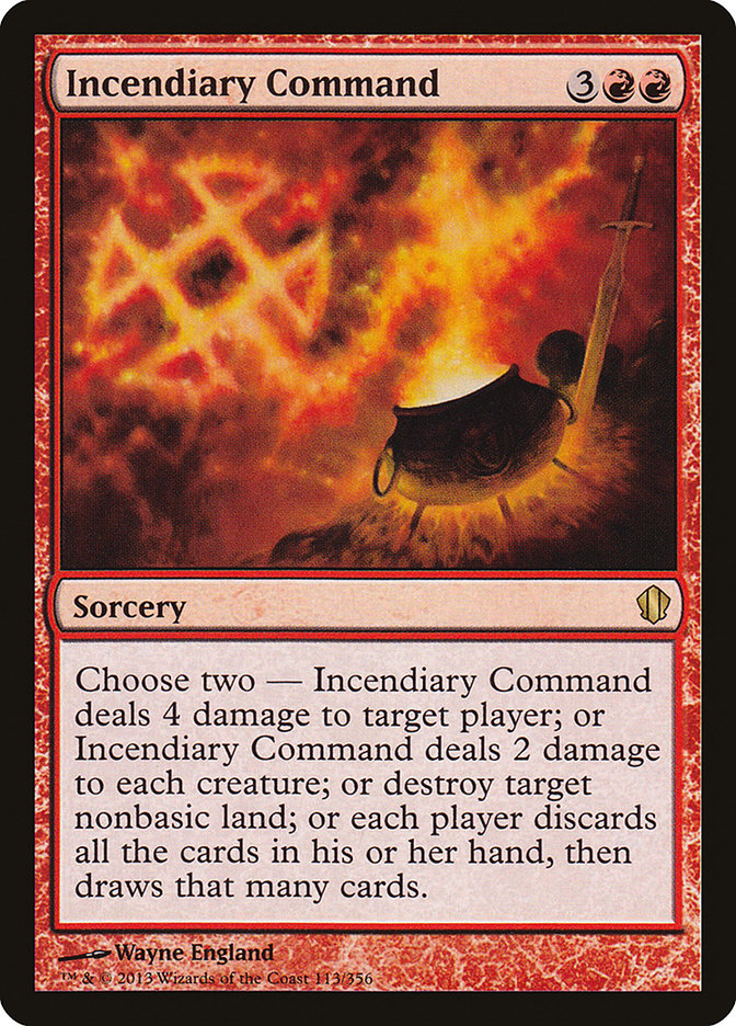 Incendiary Command [Commander 2013] | The CG Realm
