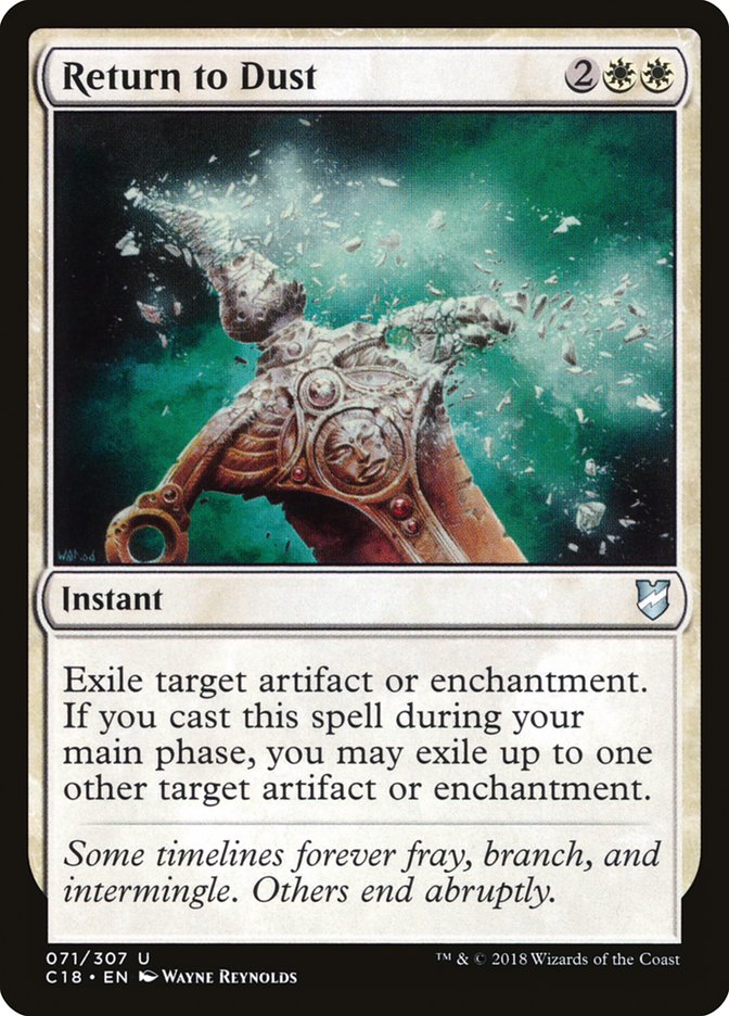 Return to Dust [Commander 2018] | The CG Realm