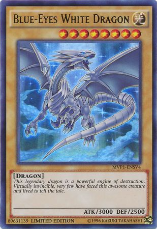 Blue-Eyes White Dragon [MVP1-ENSV4] Ultra Rare | The CG Realm