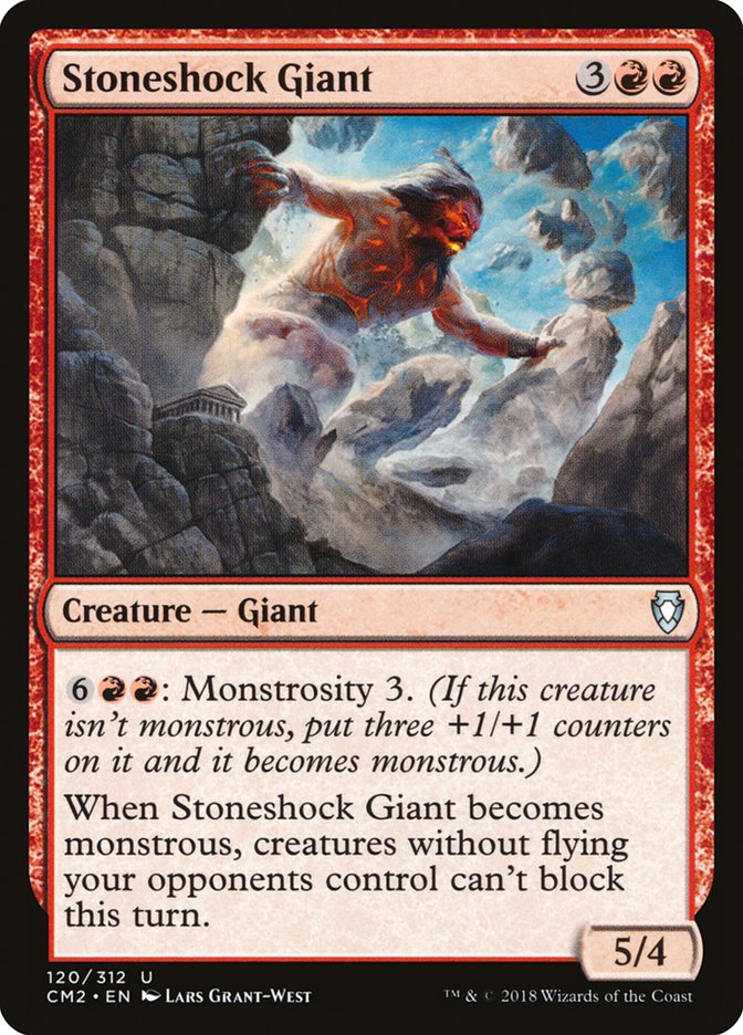 Stoneshock Giant [Commander Anthology Volume II] | The CG Realm