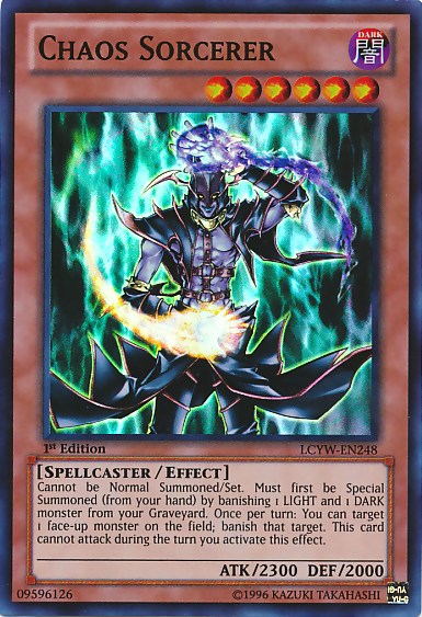 Chaos Sorcerer [LCYW-EN248] Super Rare | The CG Realm