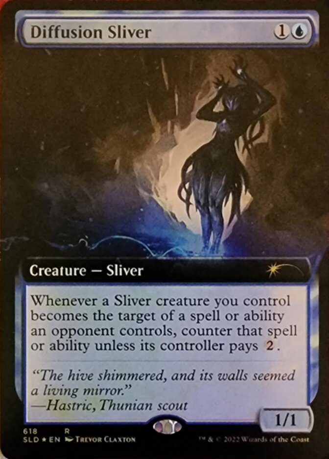 Diffusion Sliver (Extended Art) [Secret Lair Drop Promos] | The CG Realm