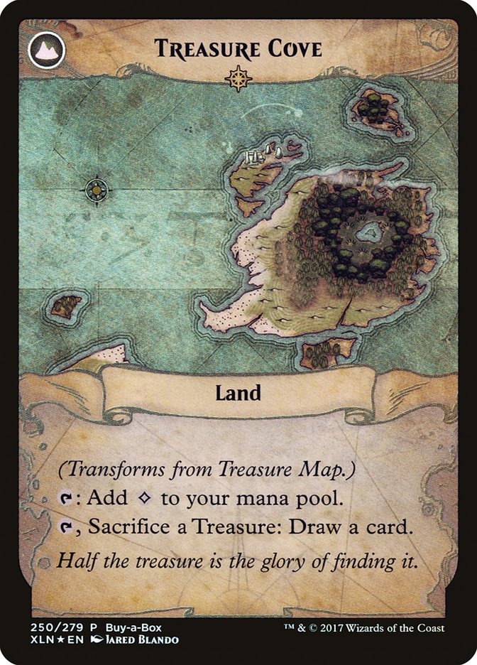 Treasure Map // Treasure Cove (Buy-A-Box) [Ixalan Treasure Chest] | The CG Realm