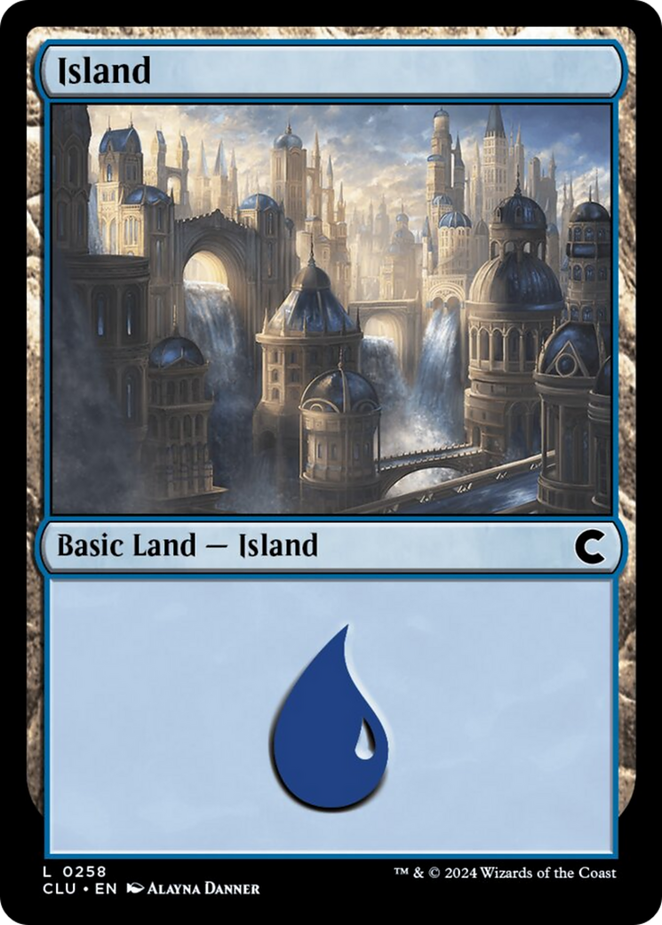 Island (0258) [Ravnica: Clue Edition] | The CG Realm