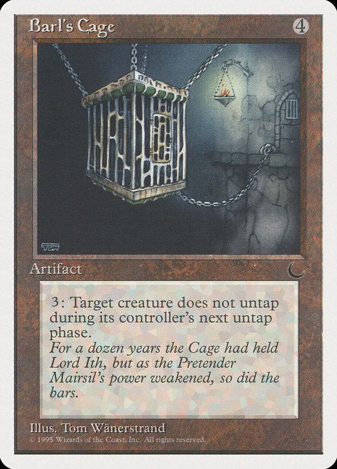 Barl's Cage [Chronicles] | The CG Realm