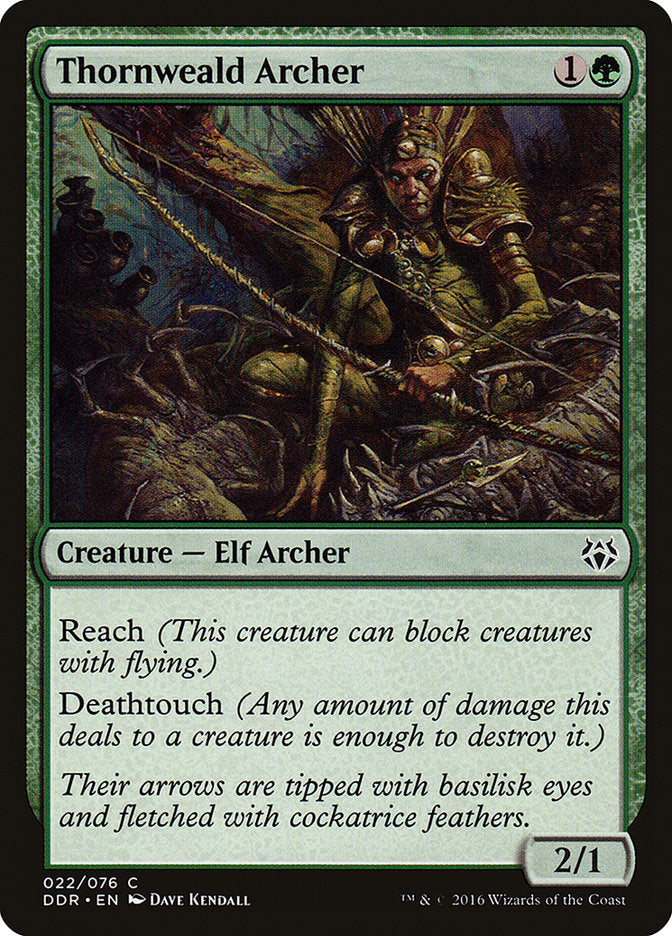 Thornweald Archer [Duel Decks: Nissa vs. Ob Nixilis] | The CG Realm