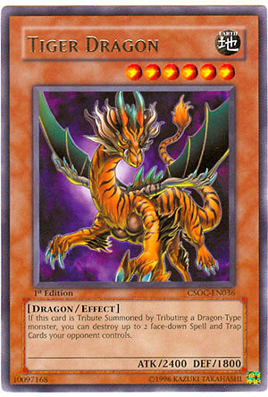 Tiger Dragon [CSOC-EN036] Rare | The CG Realm