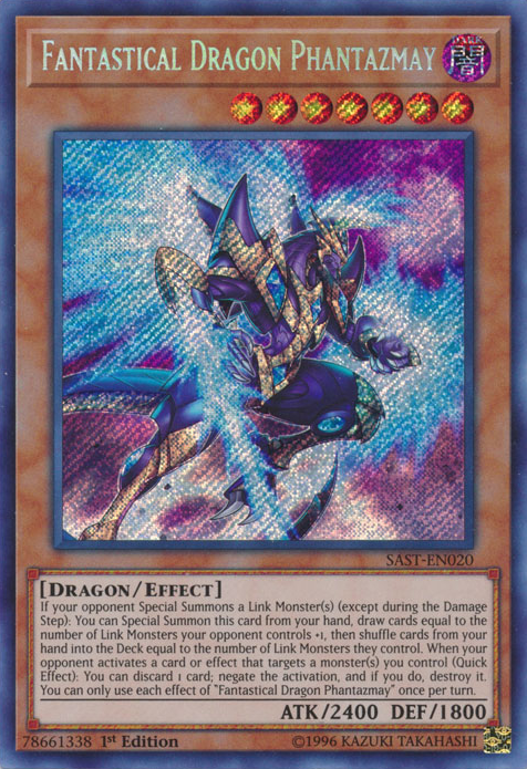 Fantastical Dragon Phantazmay [SAST-EN020] Secret Rare | The CG Realm