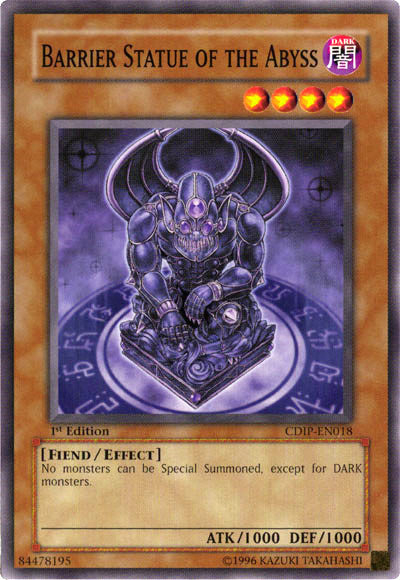 Barrier Statue of the Abyss [CDIP-EN018] Common | The CG Realm