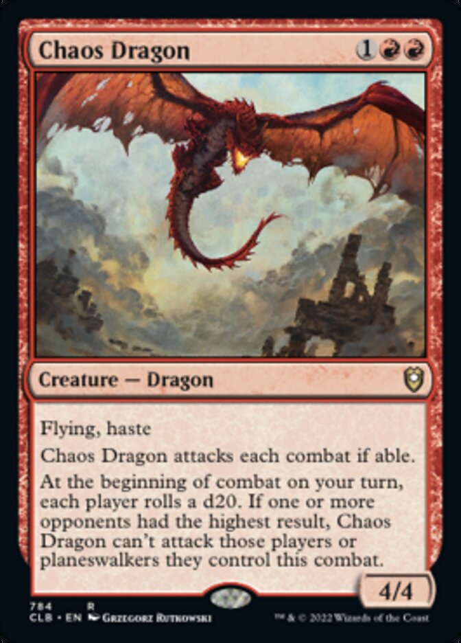 Chaos Dragon [Commander Legends: Battle for Baldur's Gate] | The CG Realm