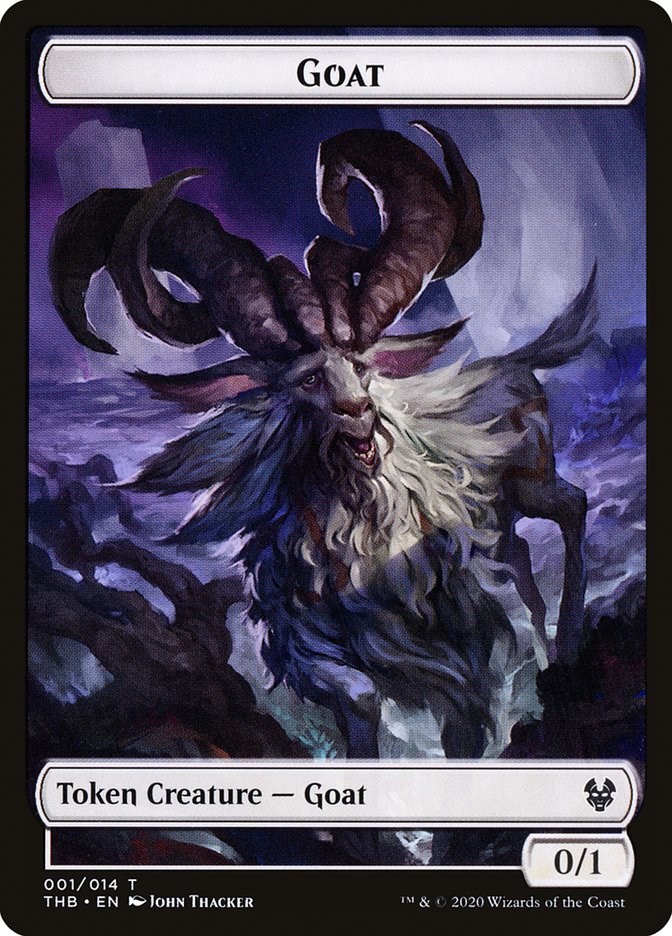 Goat Token [Theros Beyond Death Tokens] | The CG Realm