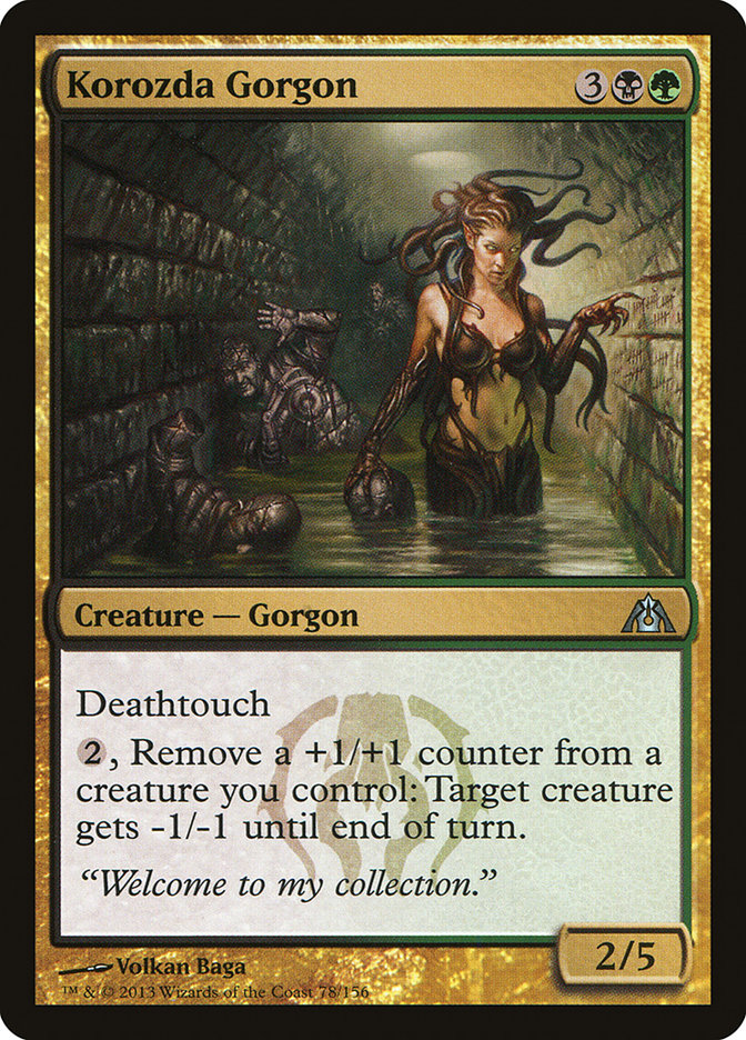 Korozda Gorgon [Dragon's Maze] | The CG Realm